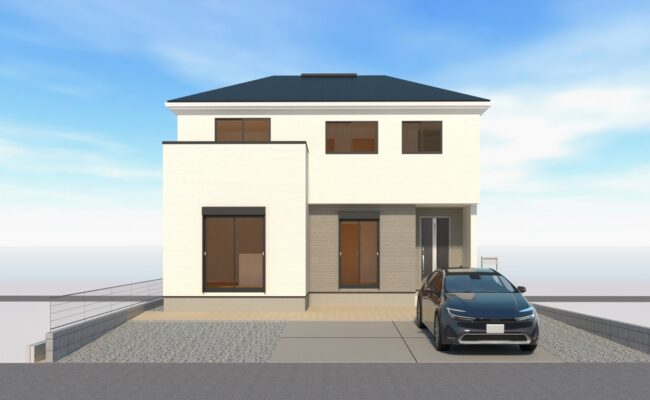 アングル①徳島鮎喰町1丁目25-1期_パース スタジオ